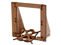 top display support base for prusa i3 mdf frame by rcoolen