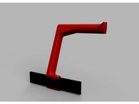 Prusa MK2/MK3 Spoool holder for large 2.6kg spools (and smaller) by leving