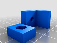 TronXY P802M Bed Screw Holders by Seldin