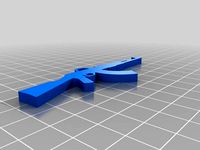 AK47 Keychain by azamkl