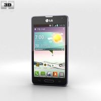 LG Optimus F3 Purple 3D Model