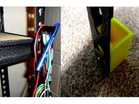 Muscle Rack Rail Hanger & Footing by TGit-Tech