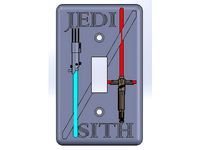 Star Wars Light Switch cover by TheJadeRabbit