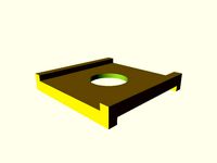 Customizable electric lawn mower blade insulator by acem77