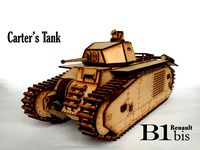Lasercut B1 bis by JackCarter