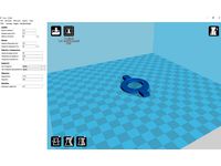 flangia supporto encoder E6B2 arduino wheel by maddex