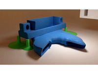 CR-10 asymmetric fanduct by fdev31