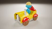 The Smurf Toy 3D Model