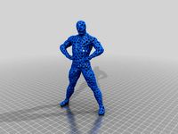 Voronoi Bodybuilder by FreddyE