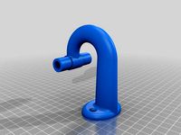 Continuous curtain rod center for 1/2" EMT conduit by ClintonRH