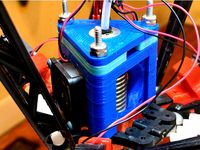 e3d rostock extruer holder by RedWagon