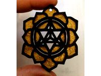 Fancy Sun Pendant by retroviral