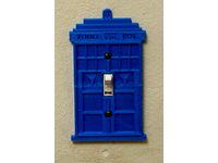 Tardis Switchplate by zerpie2