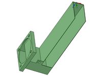 Anycubic i3 Mega UltraBase fan duct for stepper drivers by juha_j