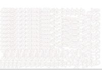 Movable Alphabet cursive montessori medium wide  for laser cutting by atamblay