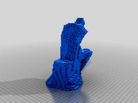 voxel thinker by Nathaniels_Web_Design