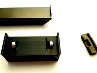 Fabrikator mini V2 - Bearing spooler & spacer by CptZeroG