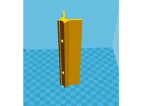 LED Strip Light Holder - Ikea Lack by MattMcBeardface