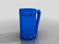 Viking style mug energy/pop drink holder by TheWizard4444