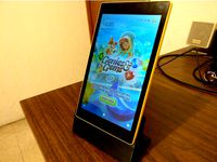 Kindle Fire Tablet HD 8 (7th gen - no case) charging dock by thatdude902