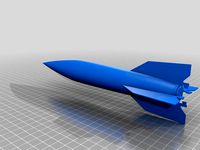 V2 Vengence World War 2 Model Rocket by CHOPPER1066