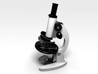 Microscope 3D Model
