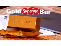 supreme gold bar by JadenBrooks