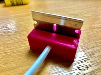 PTFE Bowden Tube Cutting Guide by GaminGit