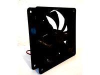 Standard 120mm fan with two blade designs for high pressure and high flow by jroody