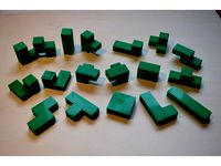 4 Joined Solid Squares by Compu22le