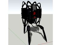 Defective Portal 2 Turret by neverworks