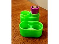 Dual 26650 battery box by IndyHollow