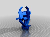 CR-10 Fang with BL Touch Mount for Microswiss Hot End (Remix) by wuthehun