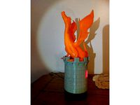 Adalinda: Smoking Dragon Essential Oil Diffuser Cover by jeffglancy