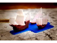The ships of christopher columbus - scale 1/1000 by vandragon_de