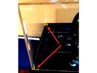 Raise3D - N1 - Support for cover height by mchateau