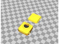 pi Cam fisheye housing for CR-10 arm by Lamakina