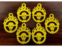 FTC 7300 Guzzoline Robotics Keychain by GuzzolineRobotics