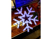 LED Pixel Bulb SnowFlake  by Akentut