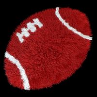 Carpet Round American Soccer 3D Model