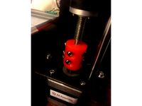 CTC Prusa i3 Pro B - Z-Axis Motor Coupling Clamp by badgerchap