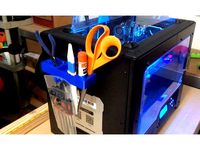 Tool Caddy for Flash Forge Creator Pro FFCP 2016 Model by MeesterED