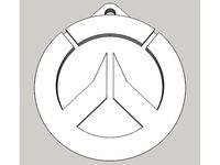 Overwatch Key Chain by smeyer02