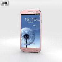 Samsung Galaxy S3 Neo Pink 3D Model