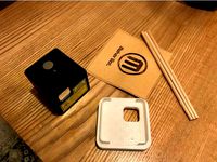Cubiio Chopstick Tripod (and lens cap) by niklasingvar