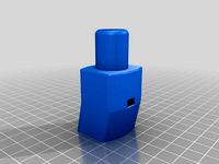 Vacuum adapter for eccentric sanders AEG by FieryShade