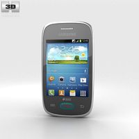 Samsung Galaxy Pocket Neo Grey 3D Model