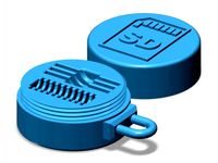 SD card holder (based on the one made by TheSwedishBear) by HansHeld