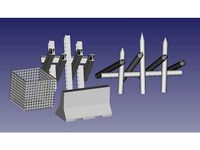 Some Tabletop Barriers 1:80 by Vicktor3D