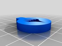 Magic The Gathering Planes Walker Keychain by MyChilliFeets